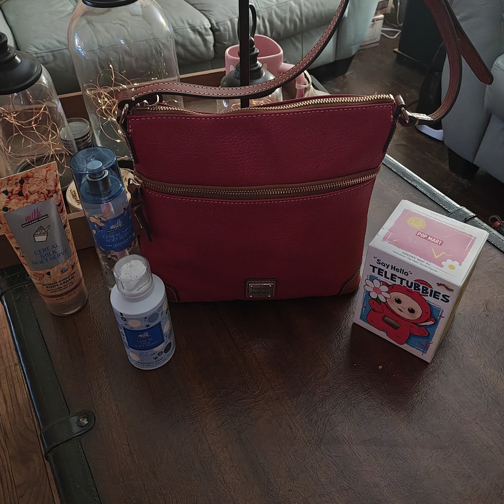 Dooney & Bourke Red Crossbody Bag Bundle 10 x 10.5